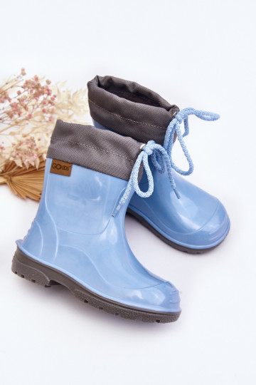 Sapatos de borracha infantil KIMMY cor azul GoKids 951 2