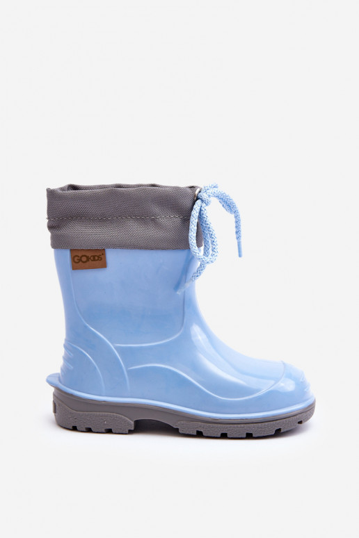 Sapatos de borracha infantil KIMMY cor azul GoKids 951 Sapatos de borracha infantil KIMMY cor azul GoKids 951