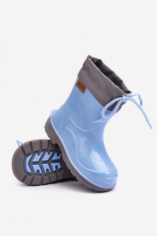 Sapatos de borracha infantil KIMMY cor azul GoKids 951 Sapatos de borracha infantil KIMMY cor azul GoKids 951