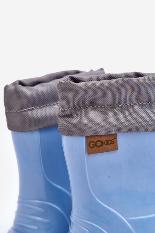Sapatos de borracha infantil KIMMY cor azul GoKids 951 Sapatos de borracha infantil KIMMY cor azul GoKids 951