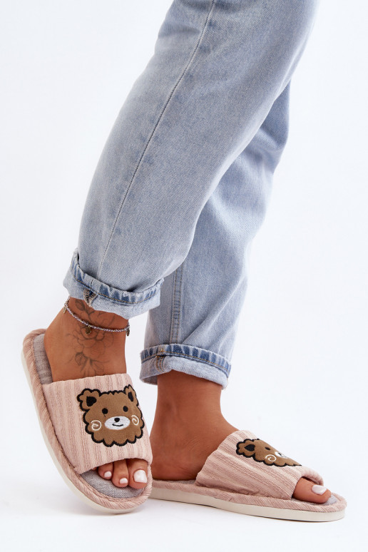 Chinelos slip-on bege Demare Chinelos slip-on bege Demare