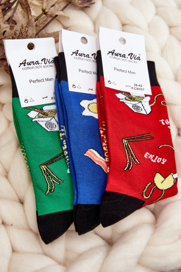 meias estampadas vermelhas 2
