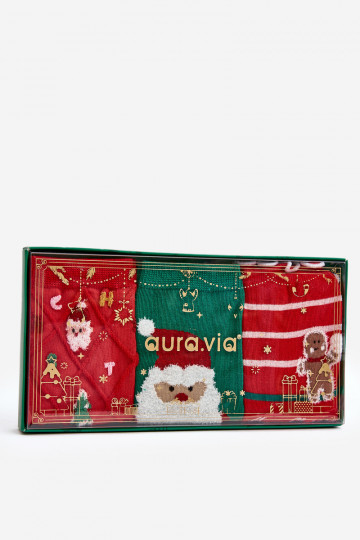 Conjunto de 3 pares de meias festivas 2