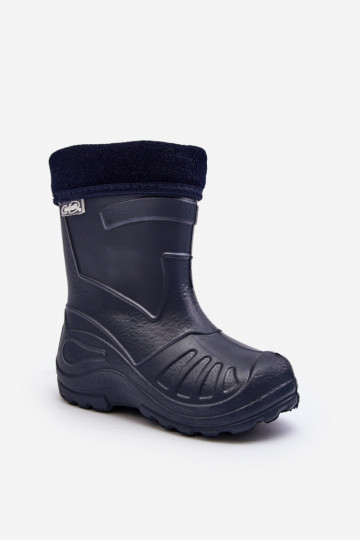 Calçado infantil de borracha aquecido Befado 162X103 azul escuro