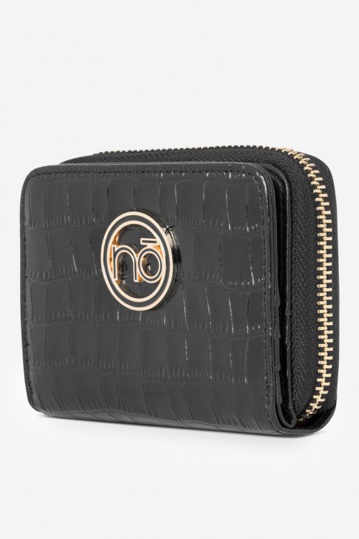 Carteira feminina Nobo NPUR-LR0020-C020 cor preta Carteira feminina Nobo NPUR-LR0020-C020 cor preta