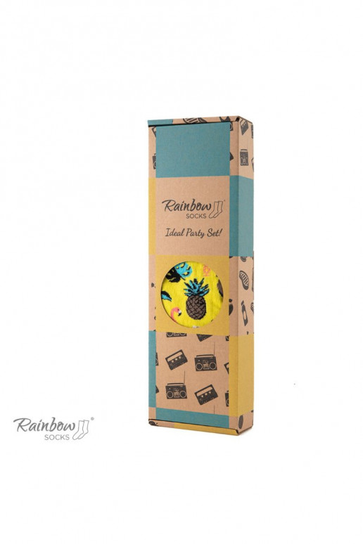 Conjunto de meias PARTY BOX 3 pares Conjunto de meias PARTY BOX 3 pares