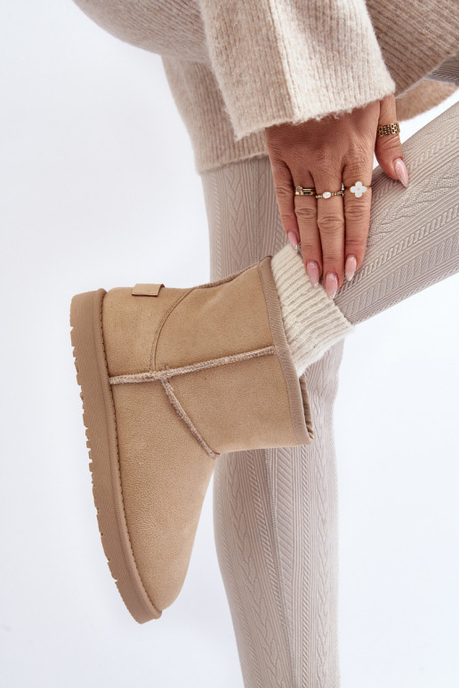 botas de neve Cross Jeans MM2R4023C bege botas de neve Cross Jeans MM2R4023C bege