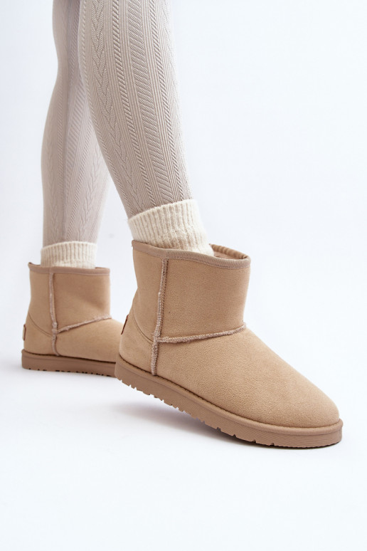 botas de neve Cross Jeans MM2R4023C bege