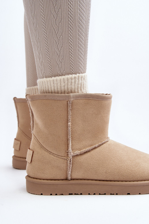 botas de neve Cross Jeans MM2R4023C bege botas de neve Cross Jeans MM2R4023C bege