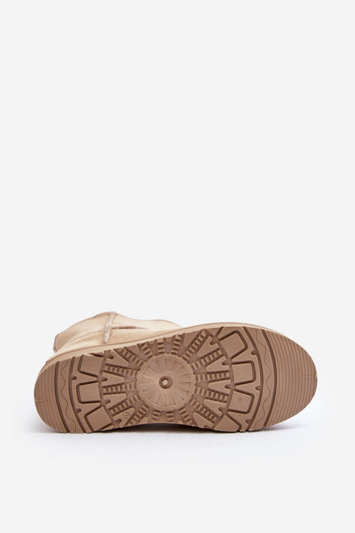 botas de neve Cross Jeans MM2R4023C bege