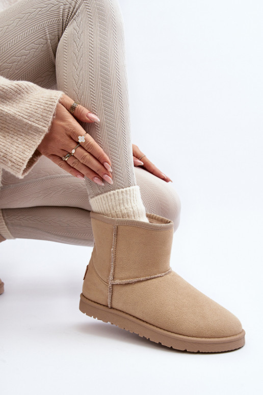 botas de neve Cross Jeans MM2R4023C bege botas de neve Cross Jeans MM2R4023C bege