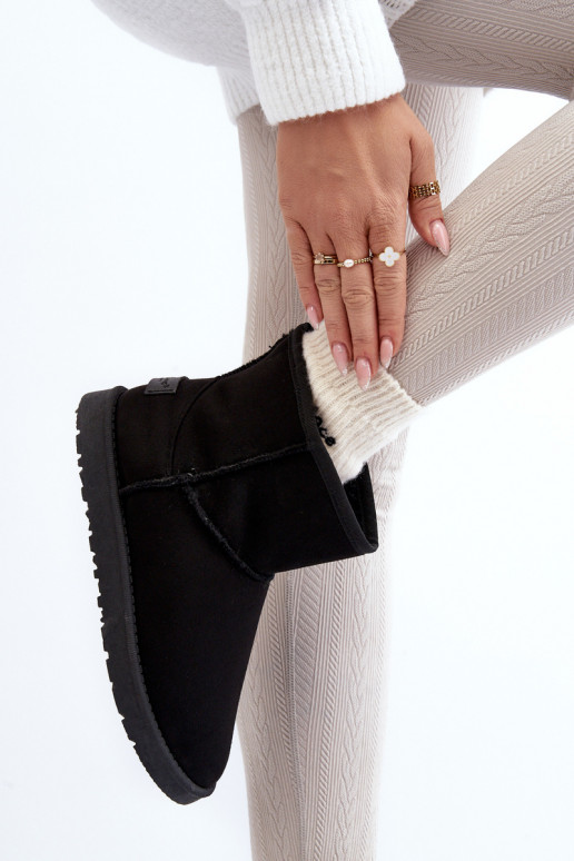 botas de neve Cross Jeans MM2R4024 pretas botas de neve Cross Jeans MM2R4024 pretas