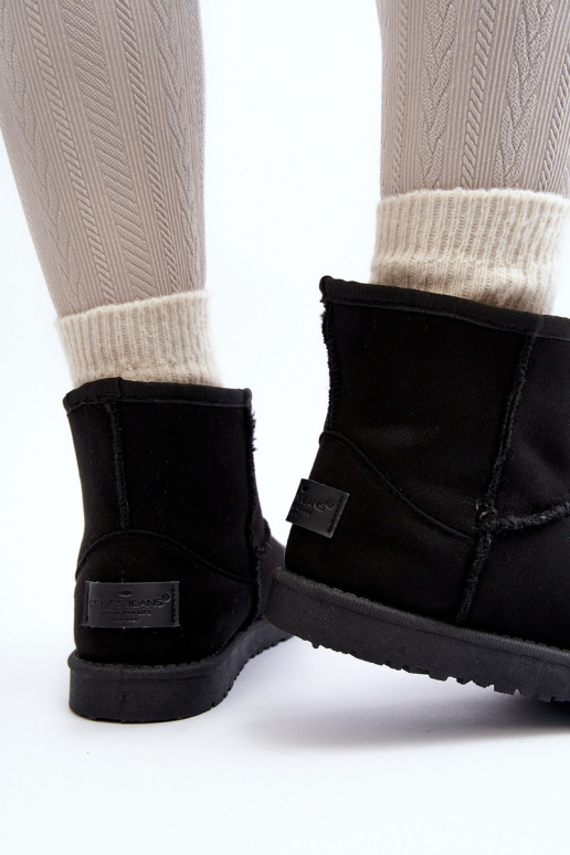 botas de neve Cross Jeans MM2R4024 pretas botas de neve Cross Jeans MM2R4024 pretas