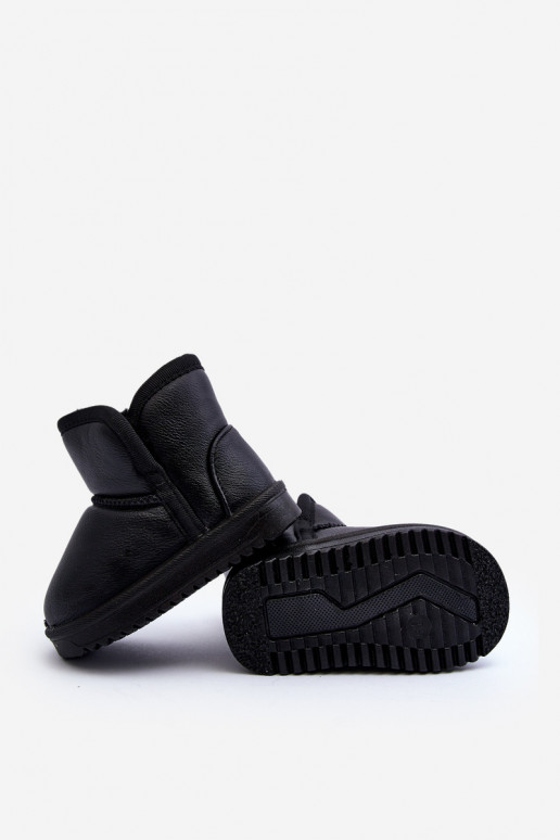 Botas de neve ecológicas infantis cor preta Husalta Botas de neve ecológicas infantis cor preta Husalta