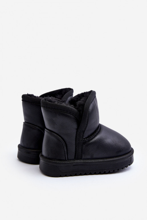 Botas de neve ecológicas infantis cor preta Husalta Botas de neve ecológicas infantis cor preta Husalta