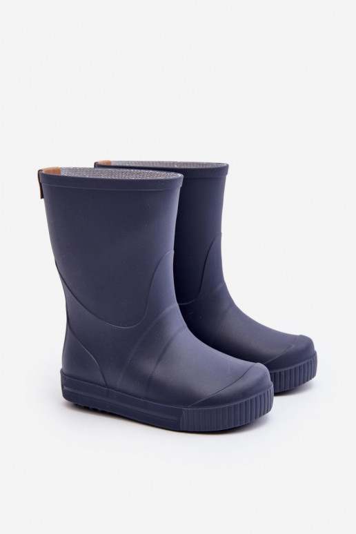 Calçado infantil de borracha Wave Gokids 979 azul escuro