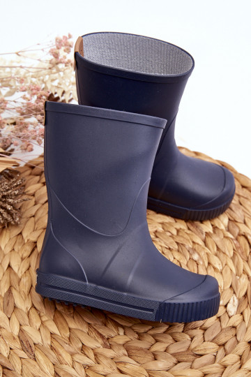 Calçado infantil de borracha Wave Gokids 979 azul escuro 2