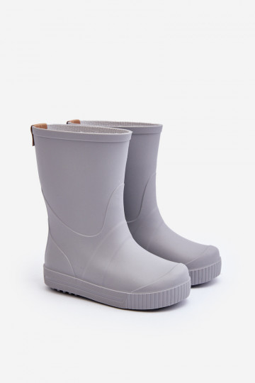 Calçado infantil de borracha Wave Gokids 979 cor cinza