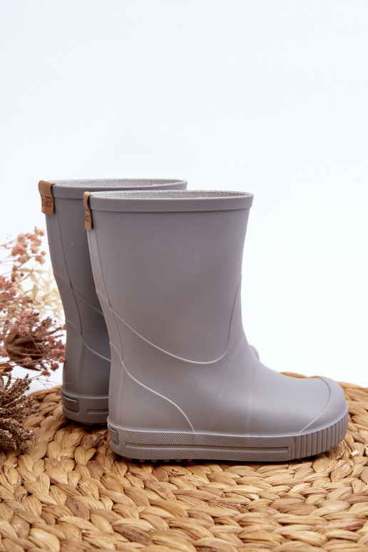 Calçado infantil de borracha Wave Gokids 979 cor cinza