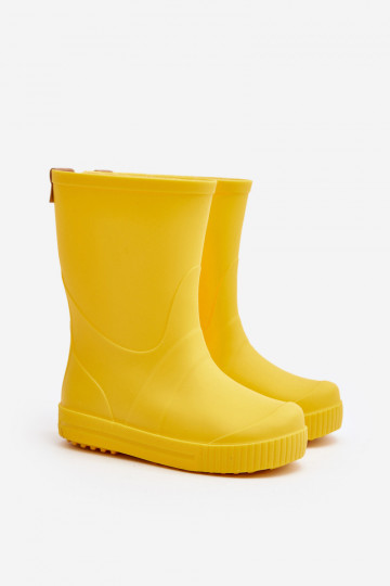 Calçado infantil de borracha Wave Gokids 979 amarelo