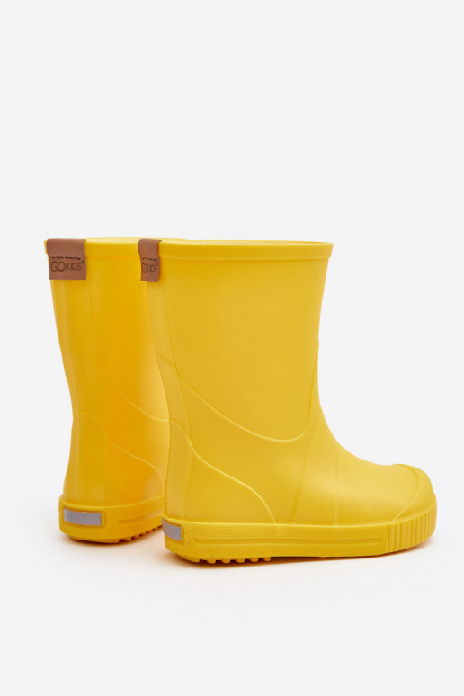Calçado infantil de borracha Wave Gokids 979 amarelo