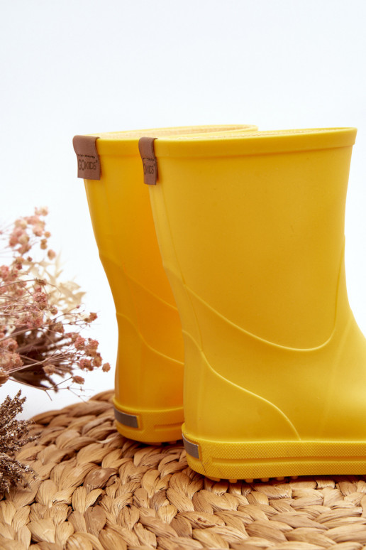 Calçado infantil de borracha Wave Gokids 979 amarelo