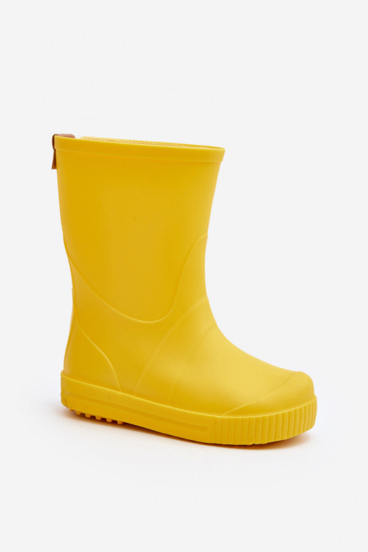 Calçado infantil de borracha Wave Gokids 979 amarelo
