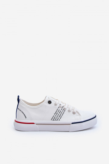 sapatos de lazer Big Star LL174204 cor branca 2