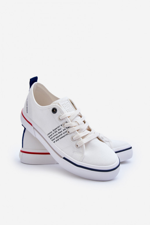sapatos de lazer Big Star LL174204 cor branca