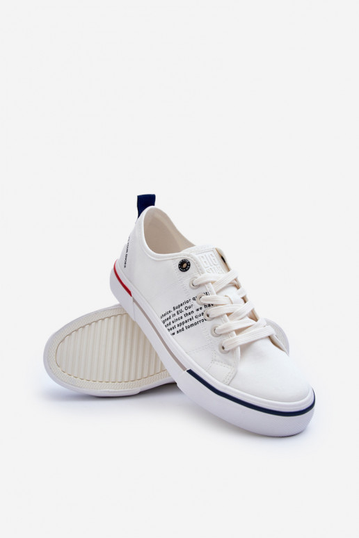 sapatos de lazer Big Star LL174204 cor branca