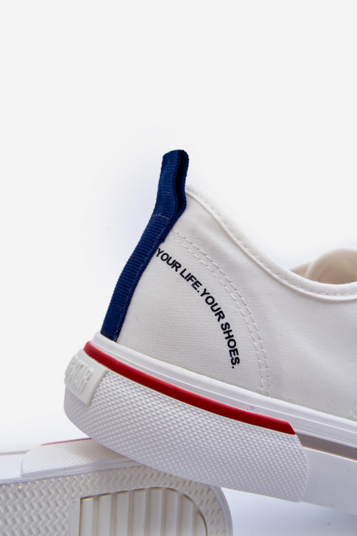 sapatos de lazer Big Star LL174204 cor branca