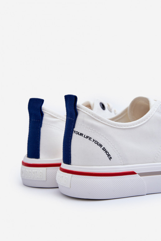 sapatos de lazer Big Star LL174204 cor branca