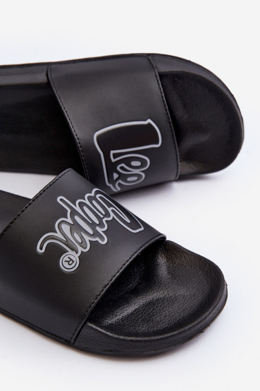 Chinelos Lee Cooper LCW-24-42-2485M cor preta Chinelos Lee Cooper LCW-24-42-2485M cor preta