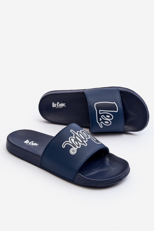 Chinelos Lee Cooper LCW-24-42-2481M azul escuro Chinelos Lee Cooper LCW-24-42-2481M azul escuro