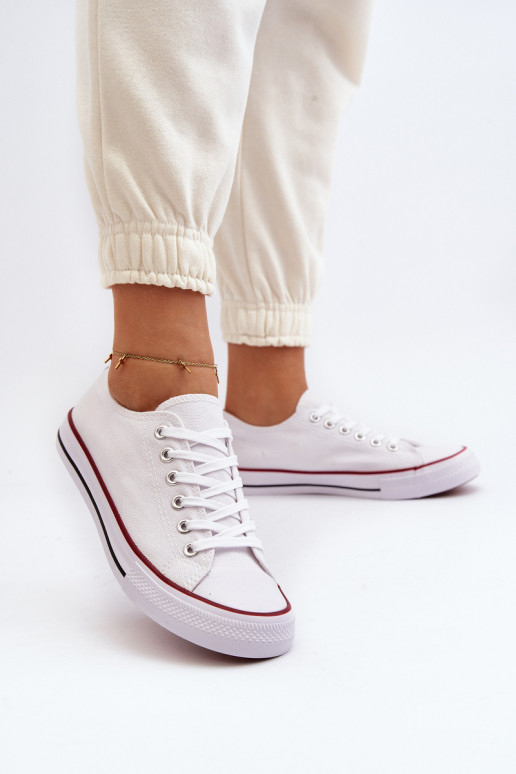 Sapatos de lazer cor branca Isiltara