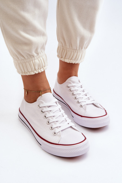 Sapatos de lazer cor branca Isiltara