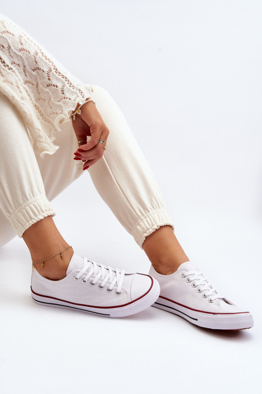 Sapatos de lazer cor branca Isiltara