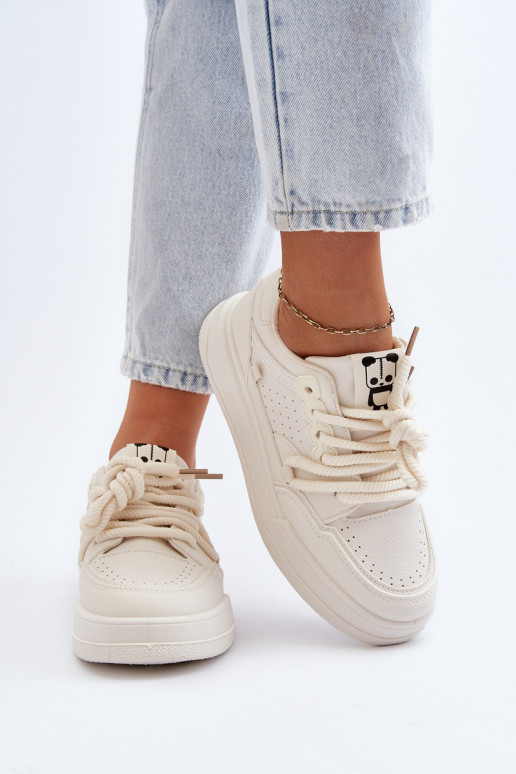 Tênis modelo sapatos Eco bege cor Avanalis Tênis modelo sapatos Eco bege cor Avanalis