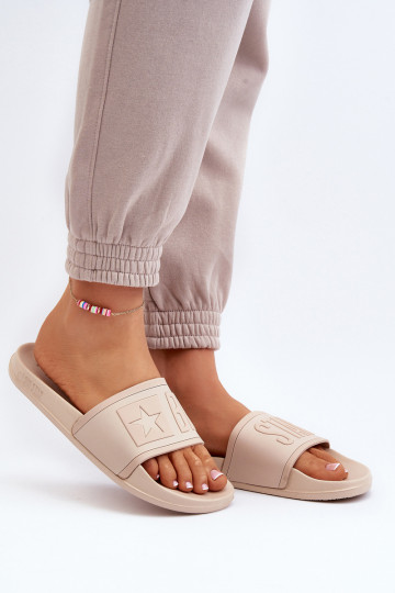 Chinelos Big Star NN274A645 bege