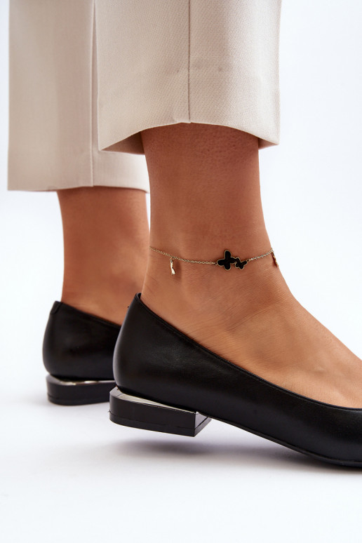 Sapatilhas com fivelas Sergio Leone BL203 pretas