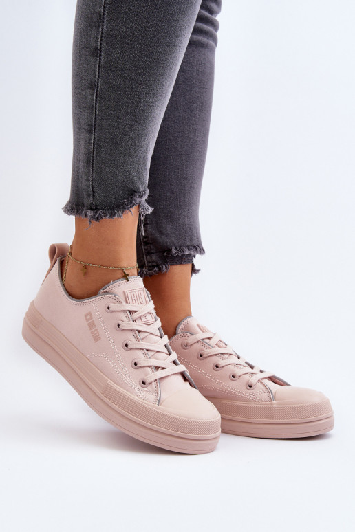 Sapatos femininos Big Star NN274851 rosa