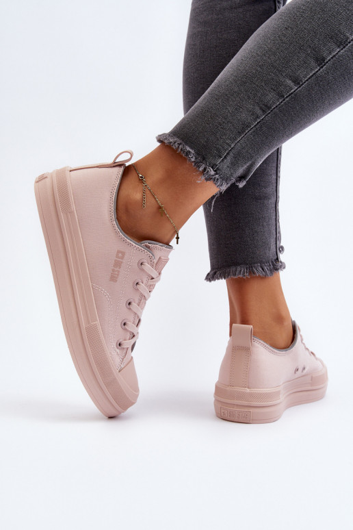 Sapatos femininos Big Star NN274851 rosa