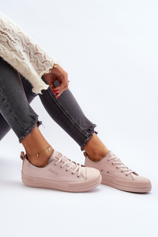 Sapatos femininos Big Star NN274851 rosa