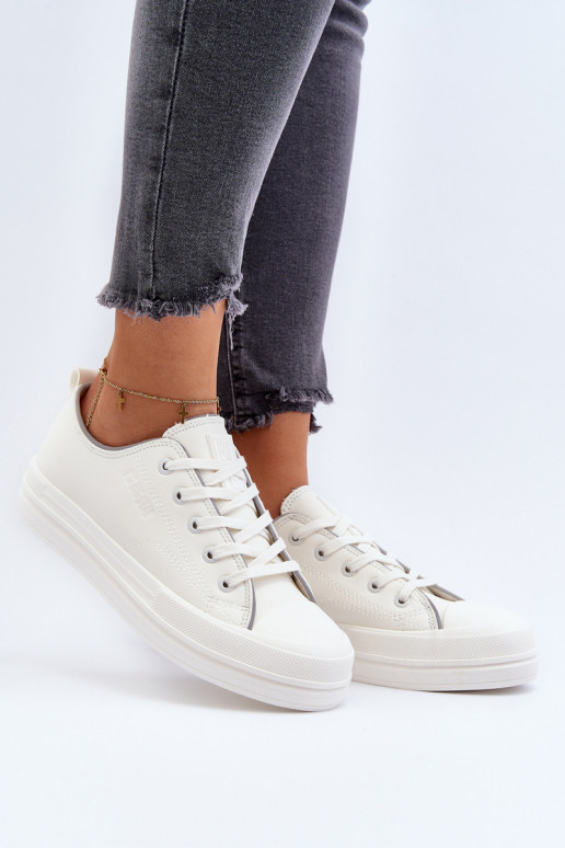 Sapatos femininos Eko Big Star NN274847 branco Sapatos femininos Eko Big Star NN274847 branco