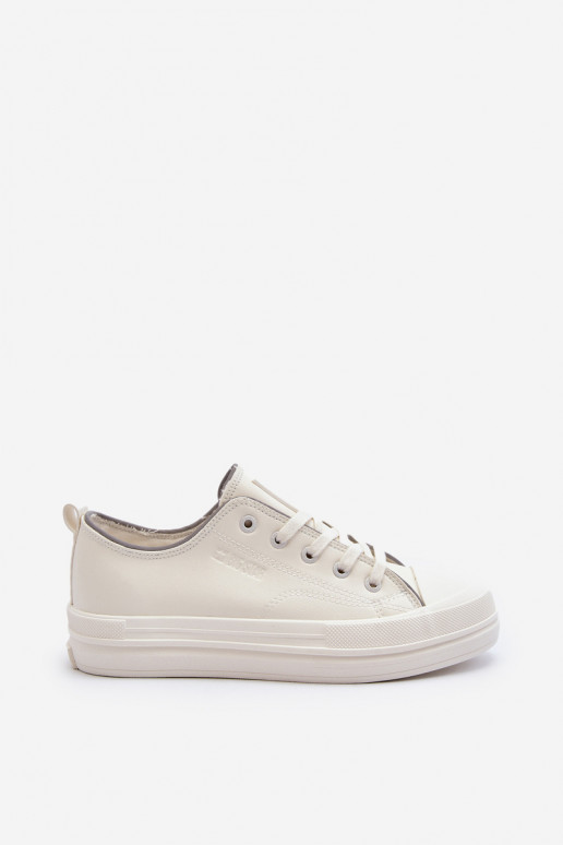 Sapatos femininos Eko Big Star NN274847 branco Sapatos femininos Eko Big Star NN274847 branco