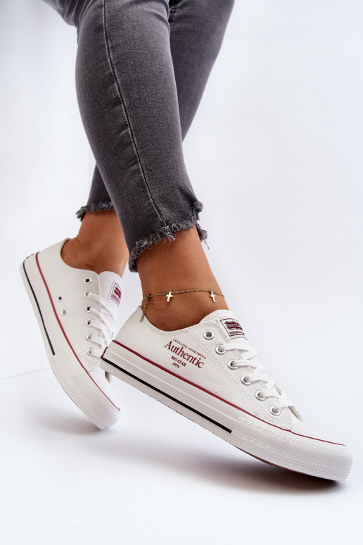 Sapatos femininos Big Star NN274235 branco