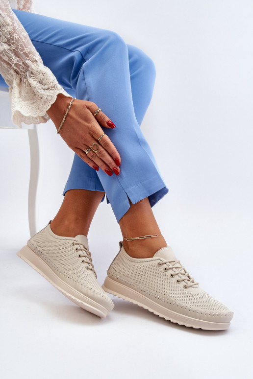 Calçados esportivos Calçados de lazer cor bege Lalnai Calçados esportivos Calçados de lazer cor bege Lalnai