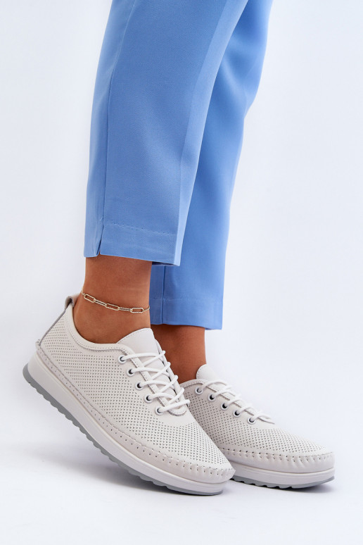 Calçados esportivos Calçados de lazer cor branca Lalnai Calçados esportivos Calçados de lazer cor branca Lalnai