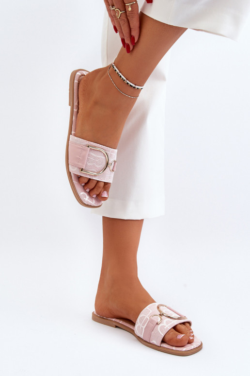 com brilho Chinelos femininos com enfeites em rosa Taleci com brilho Chinelos femininos com enfeites em rosa Taleci