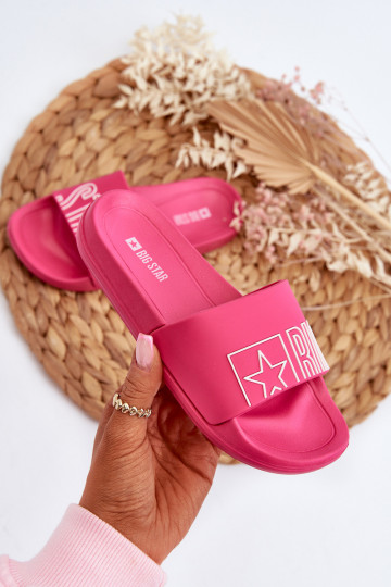 Chinelos infantis BIG STAR NN374524 cor rosa 2